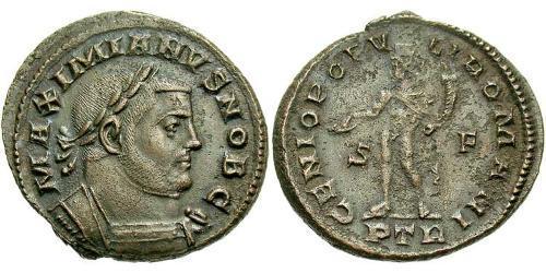1 Follis Imperio romano (27BC-395) Bronce Galerio Maximiano (260-311)