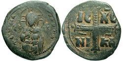 1 Follis Byzantine Empire (330-1453) Bronze Michael IV (1010-1041)