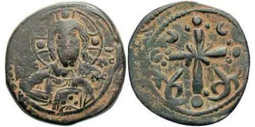 1 Follis Byzantine Empire (330-1453) Bronze Nicephorus III Botaniates (1020-1081)