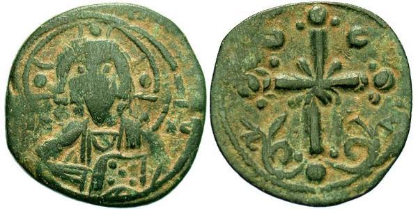 1 Follis Byzantine Empire (330-1453) Bronze Nicephorus III Botaniates (1020-1081)