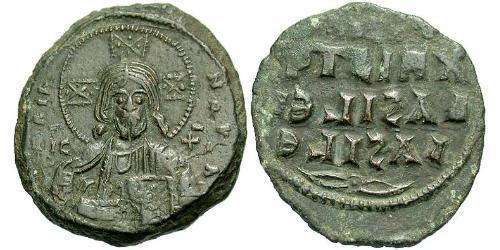 1 Follis Byzantinisches Reich (330-1453) Bronze Konstantin VIII (960-1028)