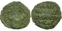 1 Follis Empire byzantin (330-1453) Bronze Théophile (813-842)