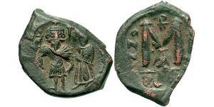 1 Follis Empire byzantin (330-1453) Bronze Héraclius (575-641)