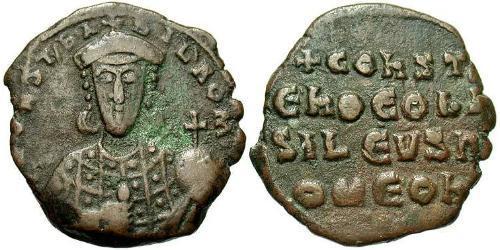 1 Follis Empire byzantin (330-1453) Bronze Constantin VII (905 -959)