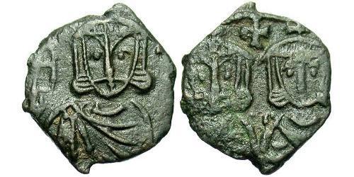 1 Follis Empire byzantin (330-1453) Bronze Constantin V (718-775) 