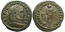 1 Follis Empire romain (27BC-395) Bronze Maximien Galère (260-311)