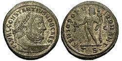 1 Follis Empire romain (27BC-395) Bronze Constantin I (272 - 337)