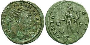1 Follis Empire romain (27BC-395) Bronze Maximien Galère (260-311)