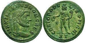 1 Follis Empire romain (27BC-395) Bronze Maximien Galère (260-311)