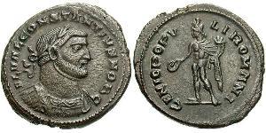 1 Follis Empire romain (27BC-395) Bronze Constantin I (272 - 337)