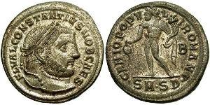 1 Follis Empire romain (27BC-395) Bronze Constantin I (272 - 337)