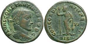 1 Follis Empire romain (27BC-395) Bronze Constantin I (272 - 337)