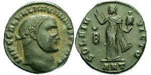 1 Follis Empire romain (27BC-395) Bronze Maximin II (270 - 313)