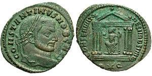 1 Follis Empire romain (27BC-395) Bronze Constantin I (272 - 337)