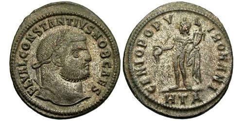 1 Follis Empire romain (27BC-395) Bronze Constantin I (272 - 337)