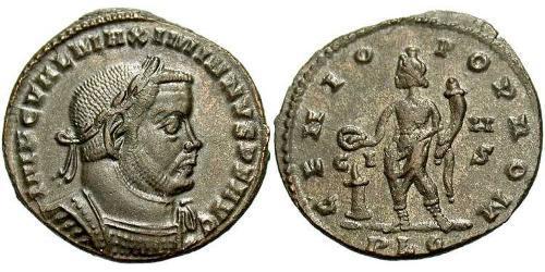 1 Follis Empire romain (27BC-395) Bronze Maximien (250-310)