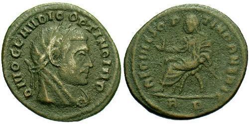 1 Follis Empire romain (27BC-395) Bronze Claude II  (213-270)