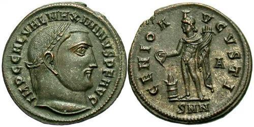 1 Follis Empire romain (27BC-395) Bronze Maximin II (270 - 313)