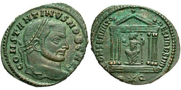 1 Follis Empire romain (27BC-395) Bronze Constantin I (272 - 337)