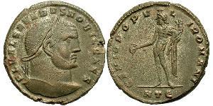 1 Follis Empire romain d