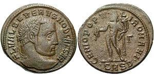 1 Follis Empire romain d