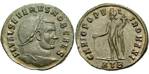 1 Follis Empire romain d
