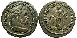 1 Follis Roman Empire (27BC-395) Bronze Galerius Maximianus (260-311)