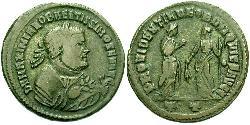 1 Follis Roman Empire (27BC-395) Bronze Maximianus (250-310)