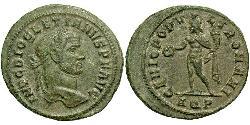 1 Follis Roman Empire (27BC-395) Bronze Diocletian (244-311)