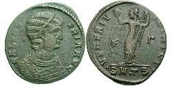 1 Follis Roman Empire (27BC-395) Bronze Galeria Valeria (?-315)