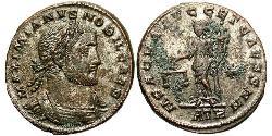 1 Follis Roman Empire (27BC-395) Bronze Galerius Maximianus (260-311)