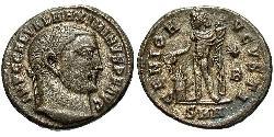 1 Follis Roman Empire (27BC-395) Bronze Maximinus II (270 - 313)