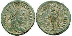 1 Follis Roman Empire (27BC-395) Bronze Diocletian (244-311)