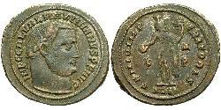 1 Follis Roman Empire (27BC-395) Bronze Galerius Maximianus (260-311)