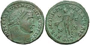 1 Follis Roman Empire (27BC-395) Bronze Maximinus II (270 - 313)