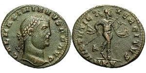 1 Follis Roman Empire (27BC-395) Bronze Galerius Maximianus (260-311)