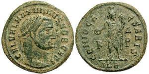 1 Follis Roman Empire (27BC-395) Bronze Maximinus II (270 - 313)