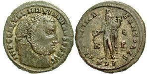 1 Follis Roman Empire (27BC-395) Bronze Galerius Maximianus (260-311)