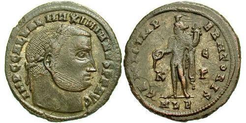 1 Follis Roman Empire (27BC-395) Bronze Galerius Maximianus (260-311)