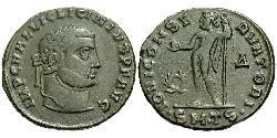 1 Follis Römische Kaiserzeit (27BC-395) Bronze Licinius I (265-324)