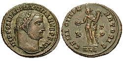 1 Follis Römische Kaiserzeit (27BC-395) Bronze Galerius Maximianus (260-311)