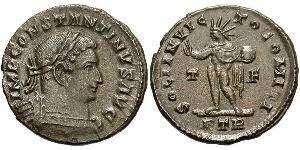 1 Follis Römische Kaiserzeit (27BC-395) Bronze Konstantin I (272 - 337)