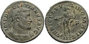 1 Follis Römische Kaiserzeit (27BC-395) Bronze Diocletian (244-311)