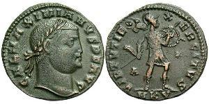 1 Follis Römische Kaiserzeit (27BC-395) Bronze Galerius Maximianus (260-311)