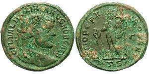 1 Follis Römische Kaiserzeit (27BC-395) Bronze Galerius Maximianus (260-311)