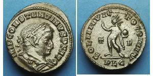 1 Follis Römische Kaiserzeit (27BC-395) Bronze Konstantin I (272 - 337)