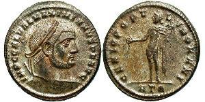 1 Follis Römische Kaiserzeit (27BC-395) Bronze Galerius Maximianus (260-311)
