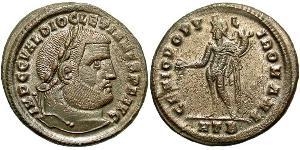 1 Follis Römische Kaiserzeit (27BC-395) Bronze Diocletian (244-311)