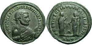 1 Follis Römische Kaiserzeit (27BC-395) Bronze Diocletian (244-311)