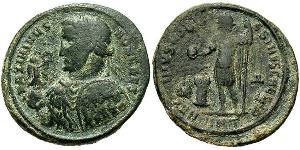 1 Follis Römische Kaiserzeit (27BC-395) Bronze Maximinus II (270 - 313)